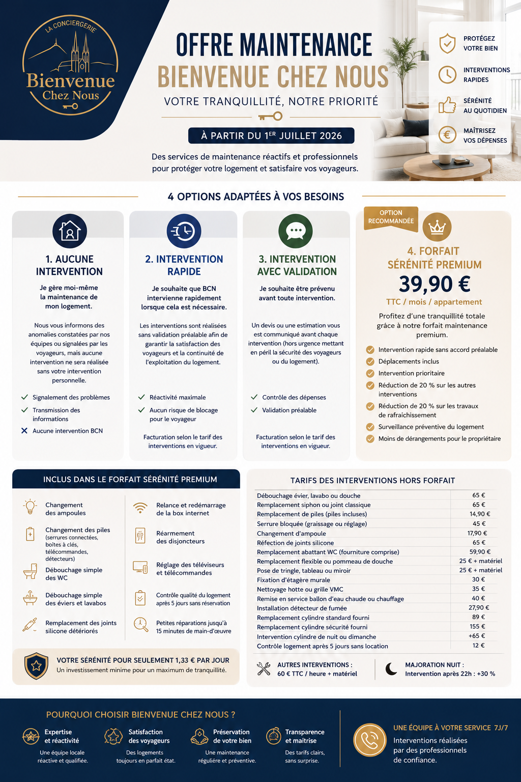 Pub maintenance juillet 2026